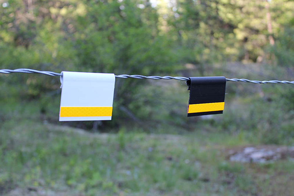 Pexco Brand Sage Grouse Visibility Fence Marker - Set of 25