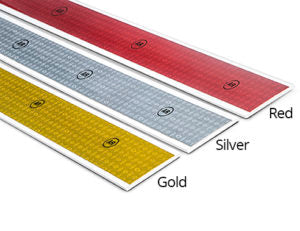 Pexco Brand Reflective Slat Inserts Box of 40 Slats
